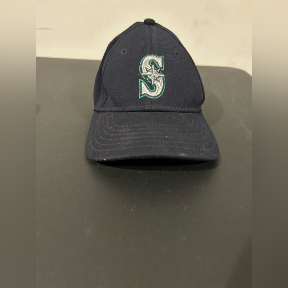 Seattle Mariners children’s hat, small/medium, stretch, authentic collection